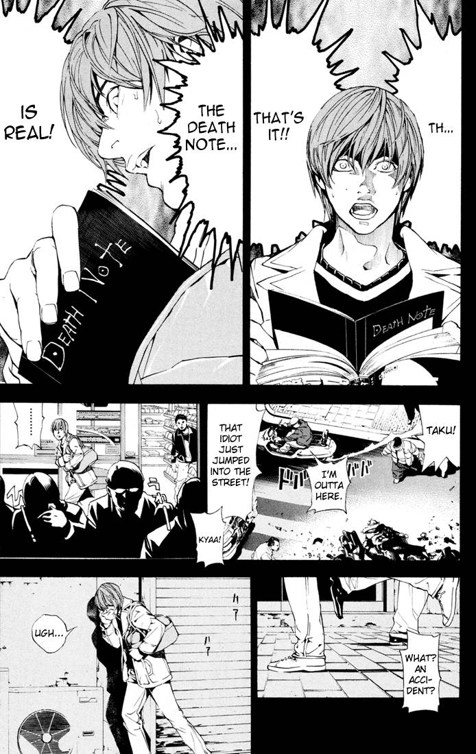 Death Note chapter 1 page 39