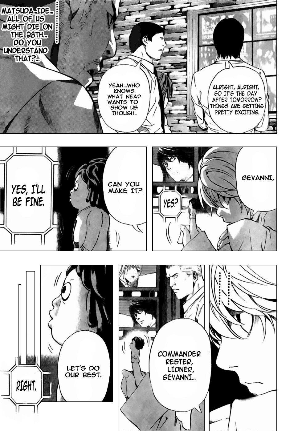 Death Note chapter 100 page 10