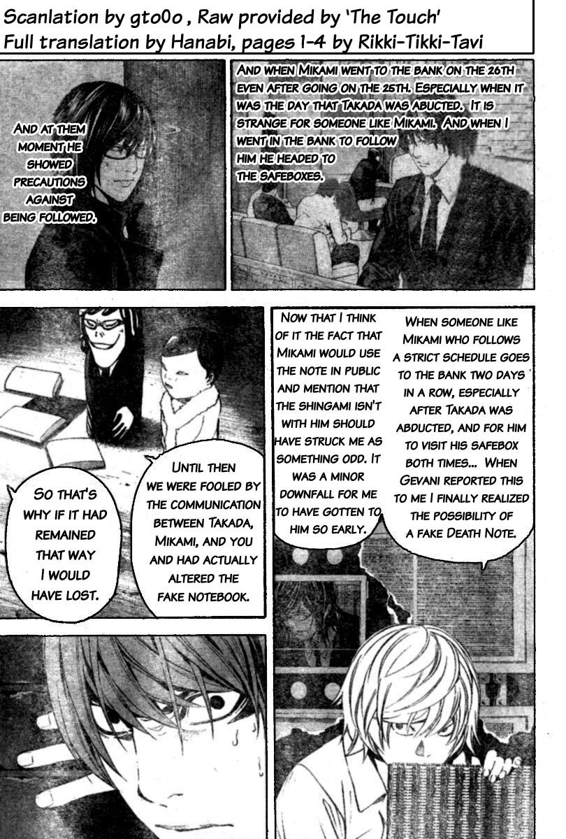 Death Note chapter 104 page 5