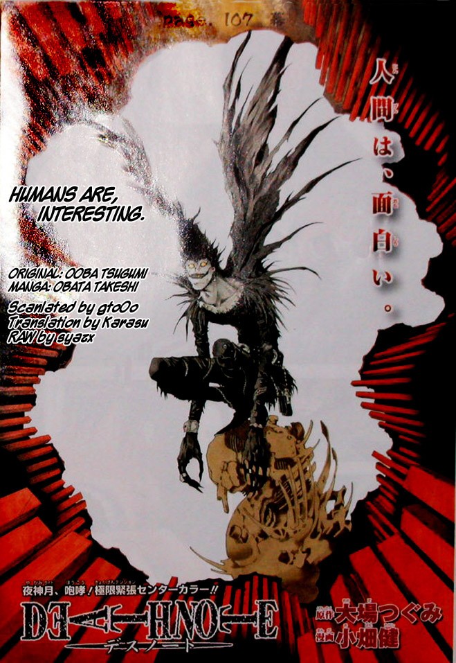 Death Note chapter 107 page 3