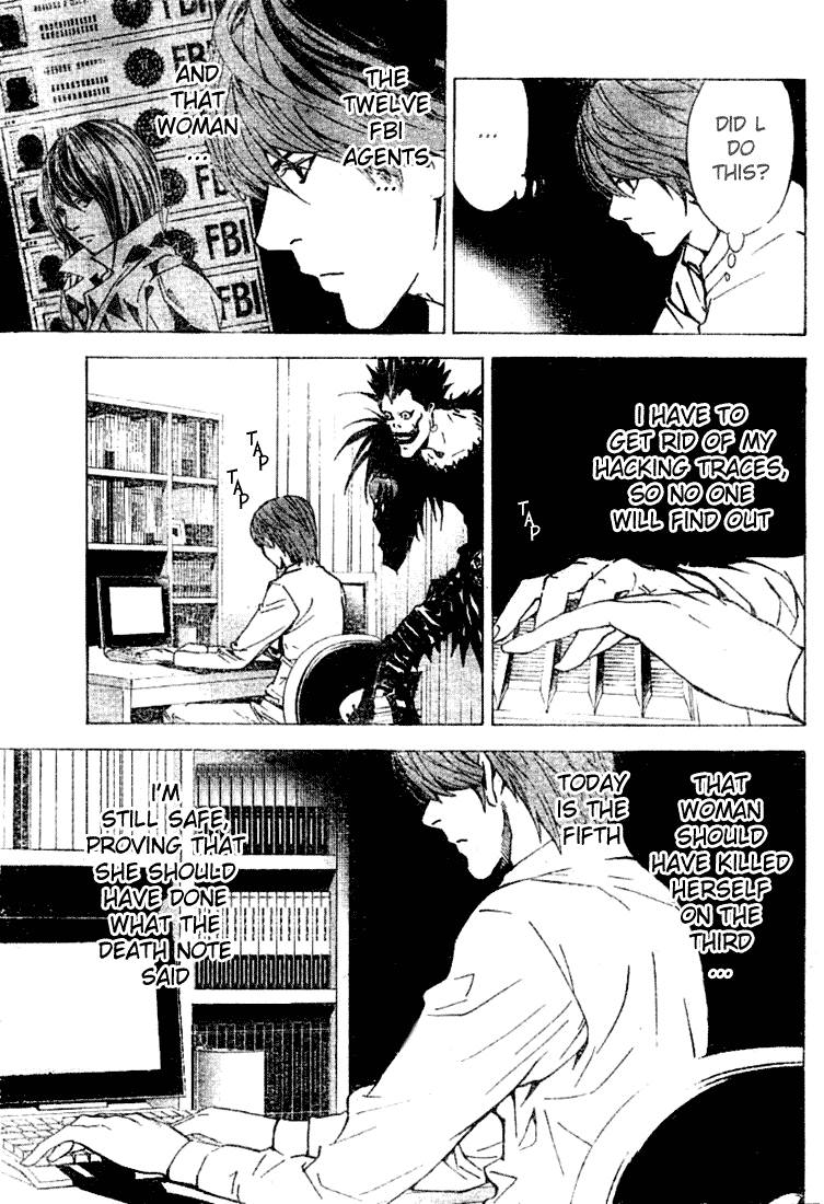 Death Note chapter 15 page 13