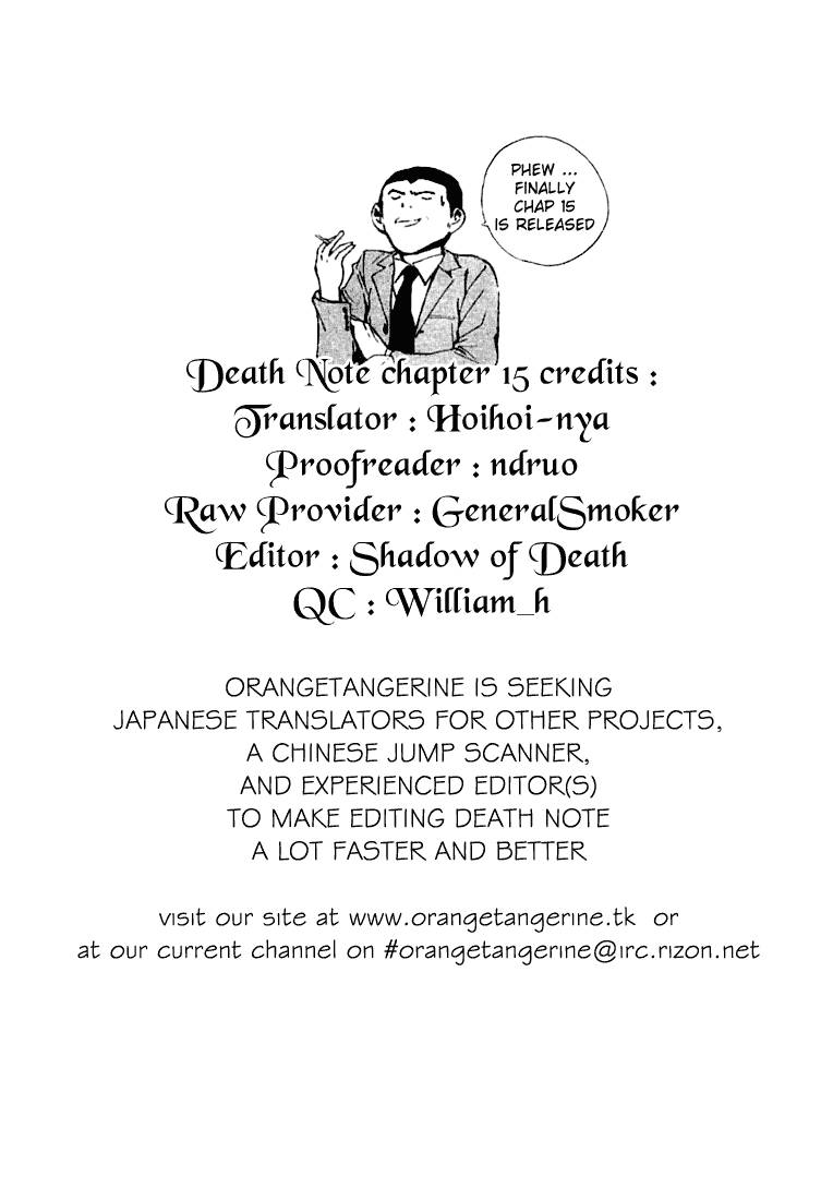 Death Note chapter 15 page 22