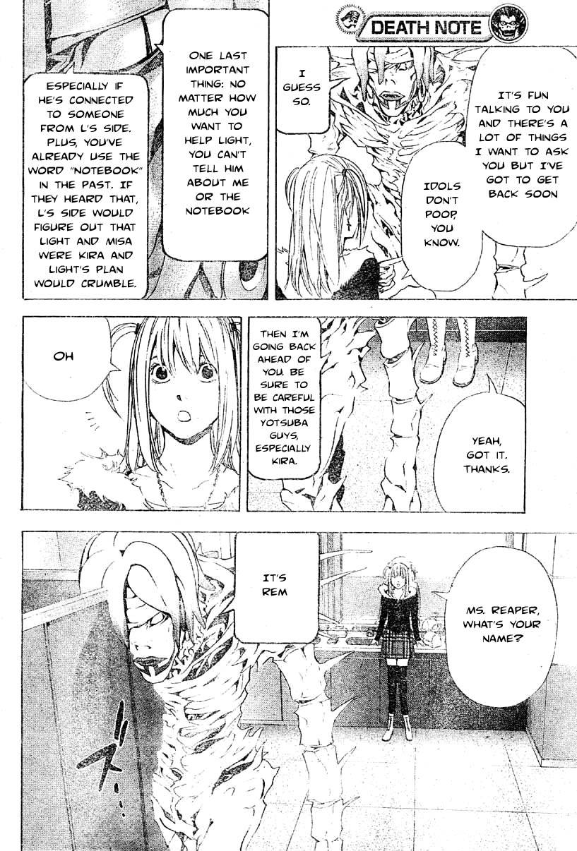 Death Note chapter 47 page 18
