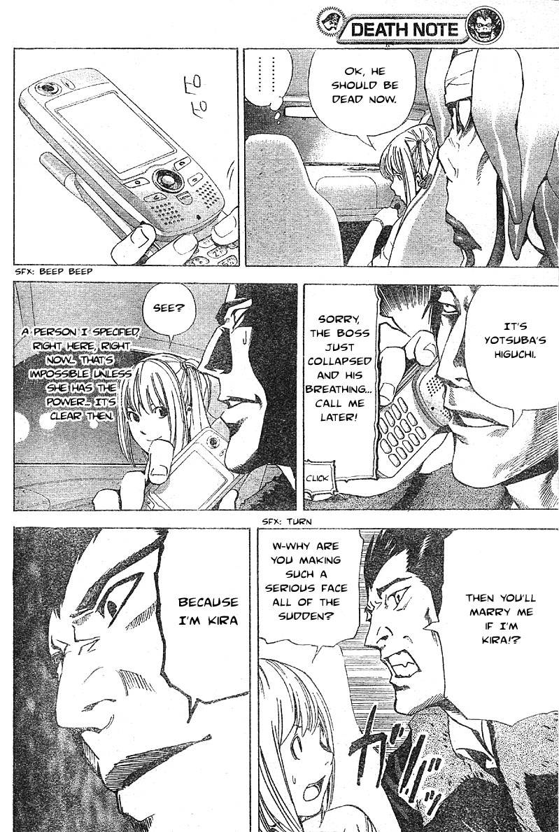 Death Note chapter 48 page 18