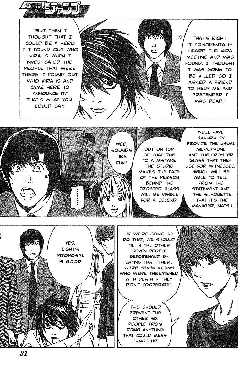 Death Note chapter 49 page 18