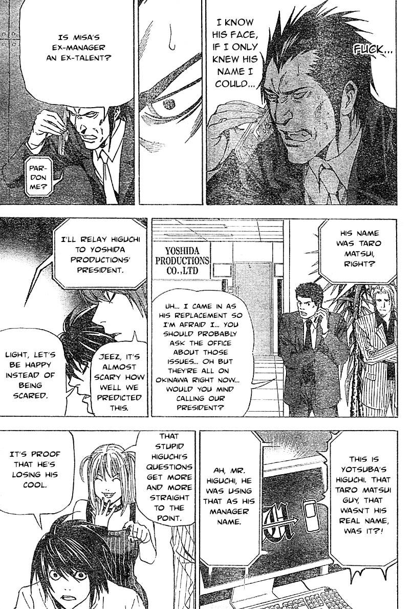 Death Note chapter 50 page 19