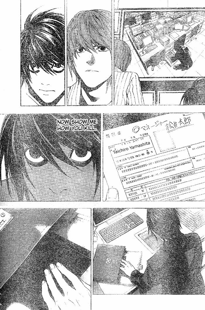 Death Note chapter 51 page 11
