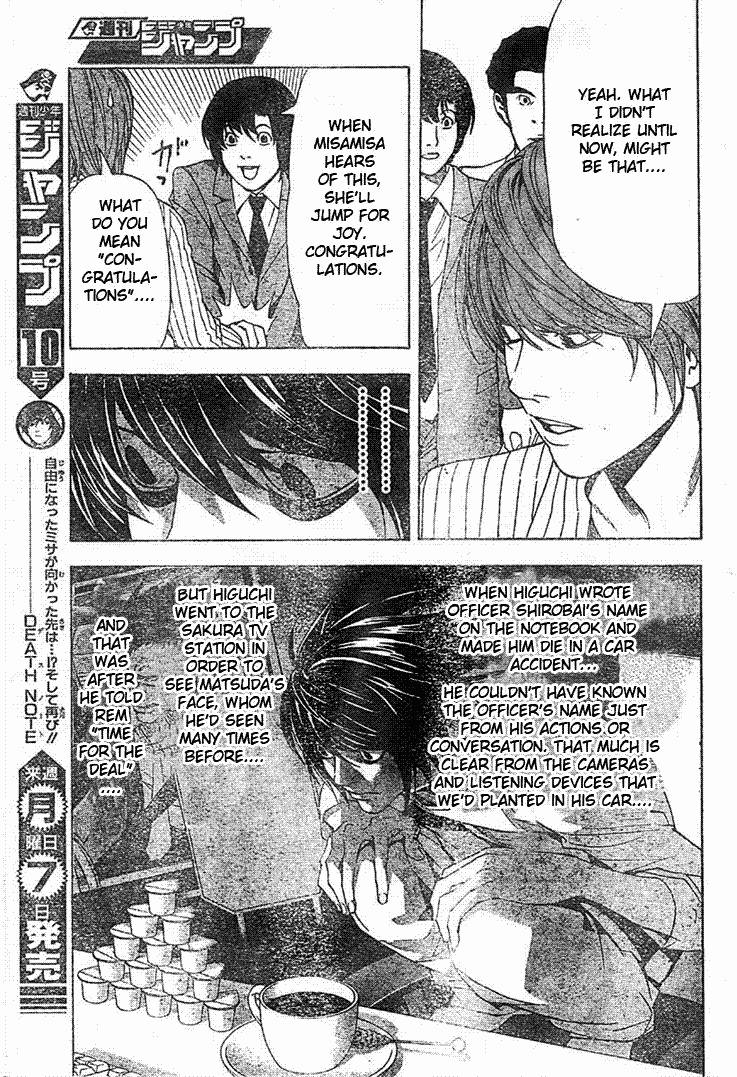 Death Note chapter 55 page 15