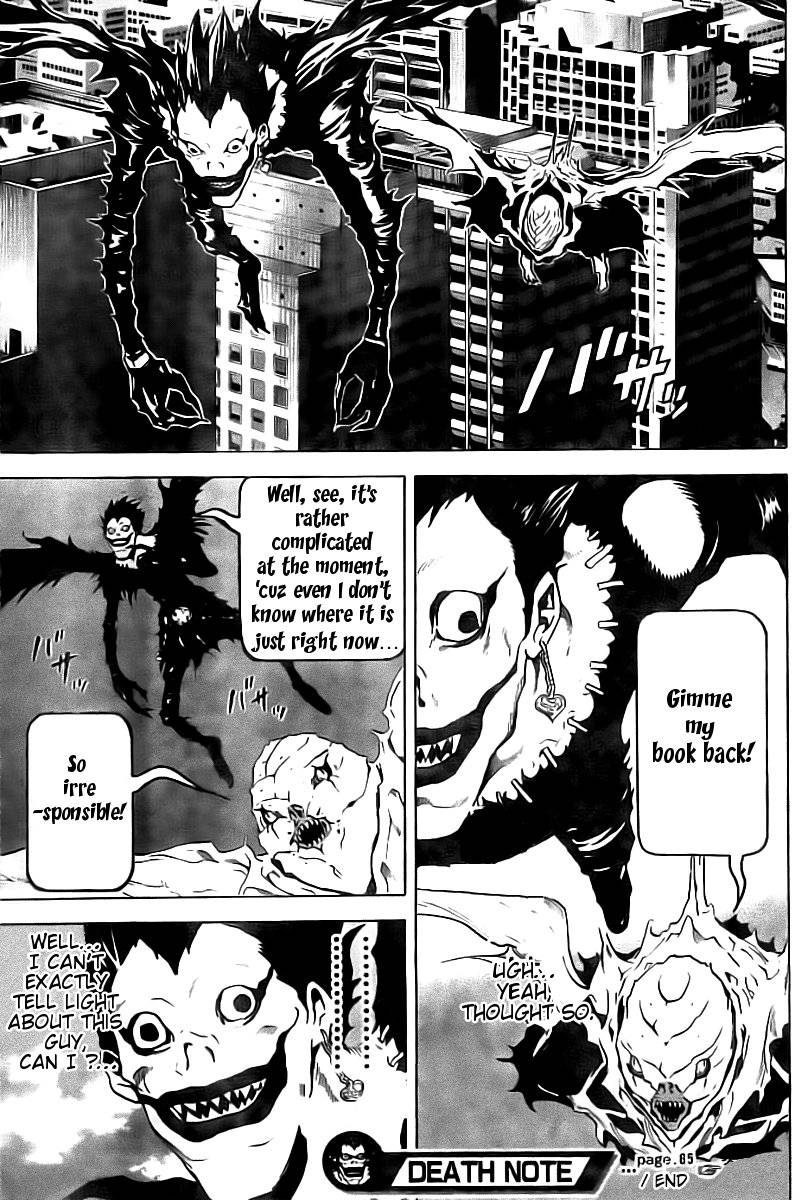 Death Note chapter 65 page 20