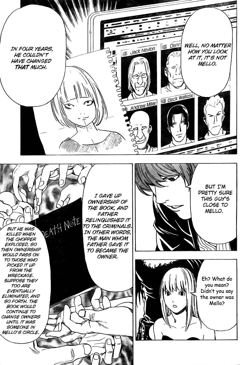 Death Note chapter 68 page 18