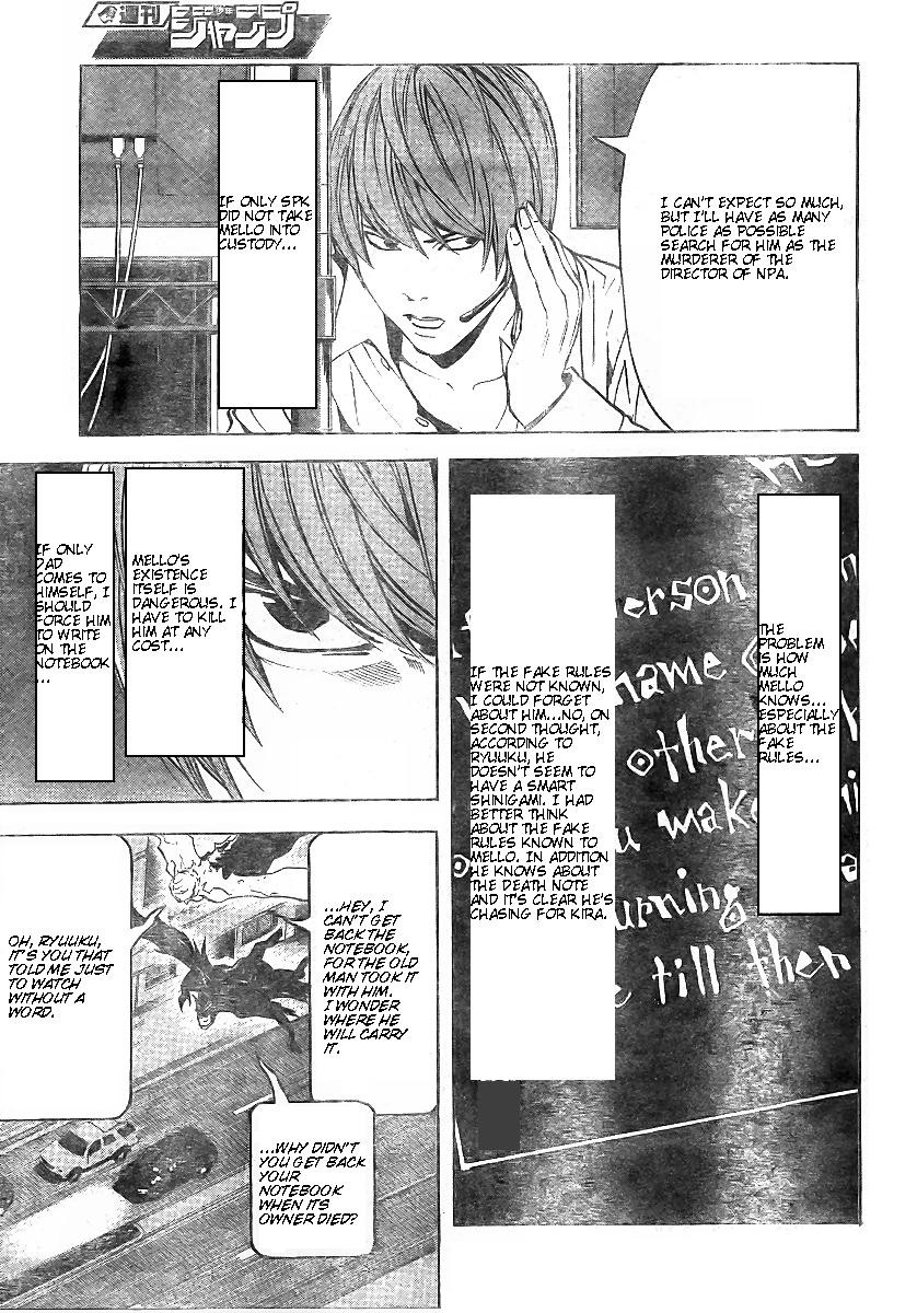 Death Note chapter 74 page 11