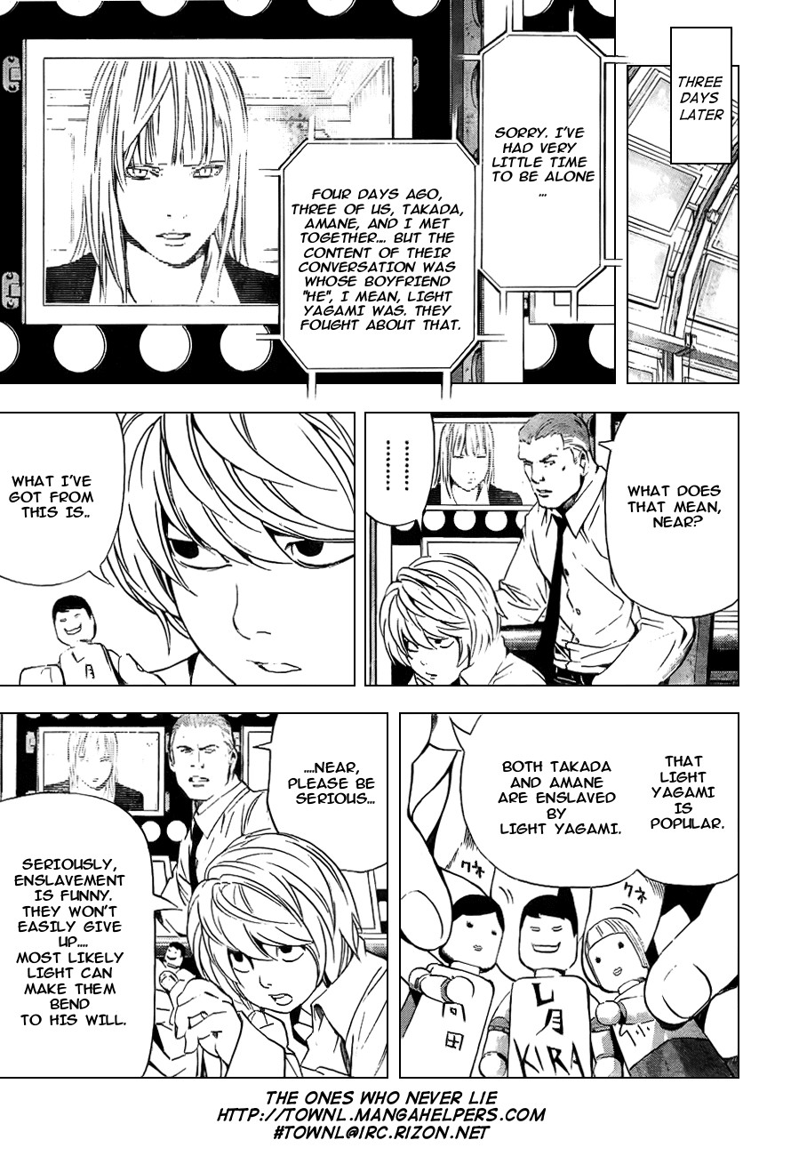 Death Note chapter 93 page 15