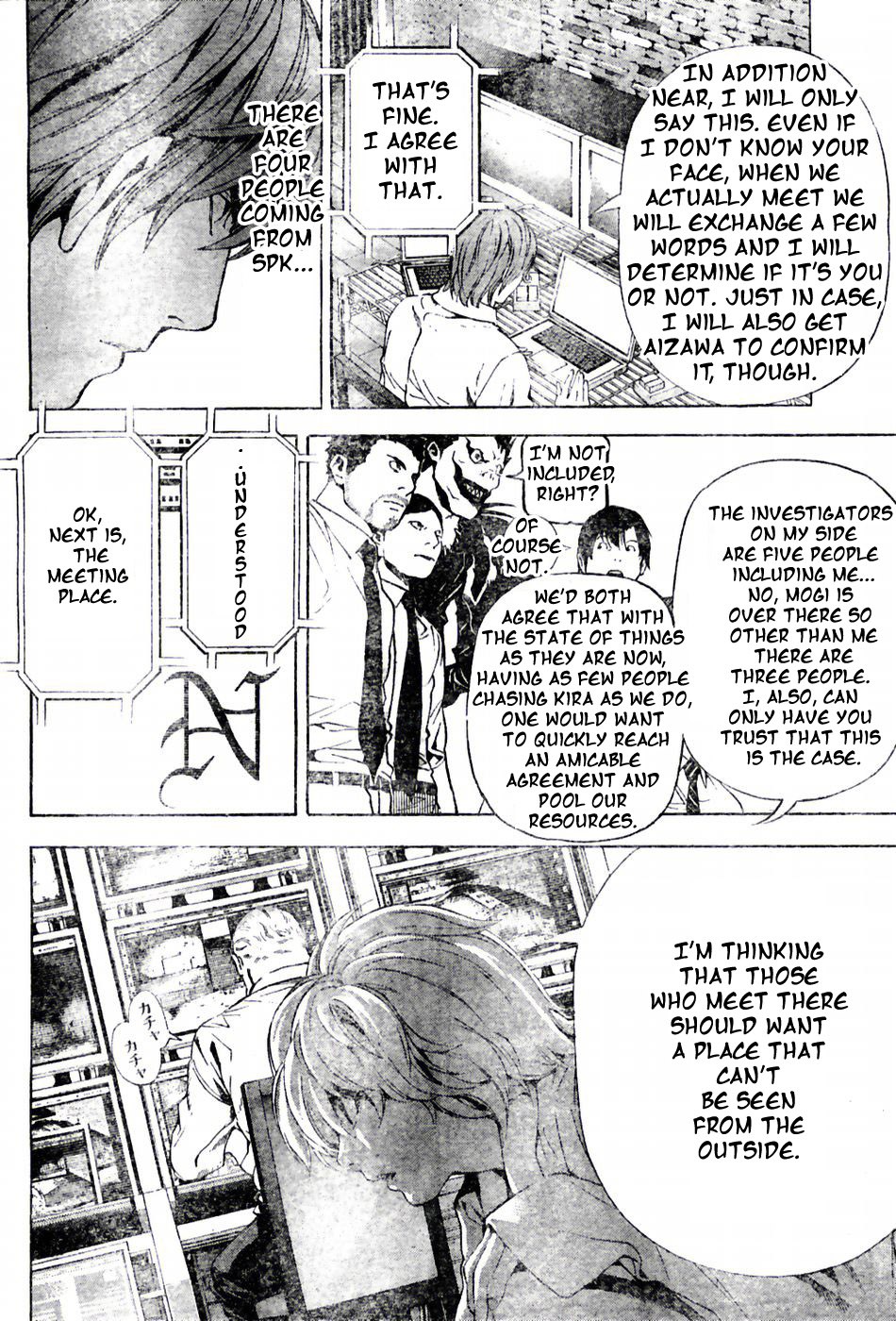 Death Note chapter 98 page 6