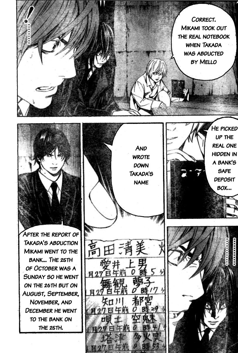 Death Note chapter 104 page 4
