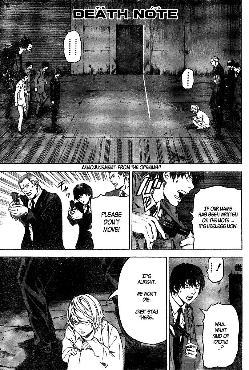 Death Note chapter 102 page 1