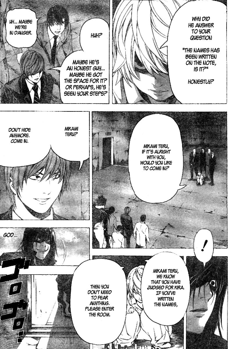 Death Note chapter 102 page 17