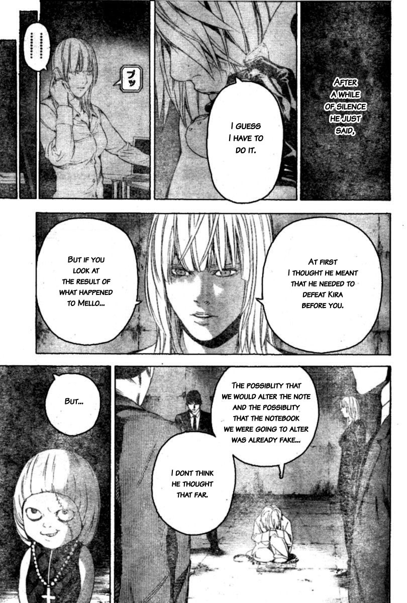 Death Note chapter 104 page 13