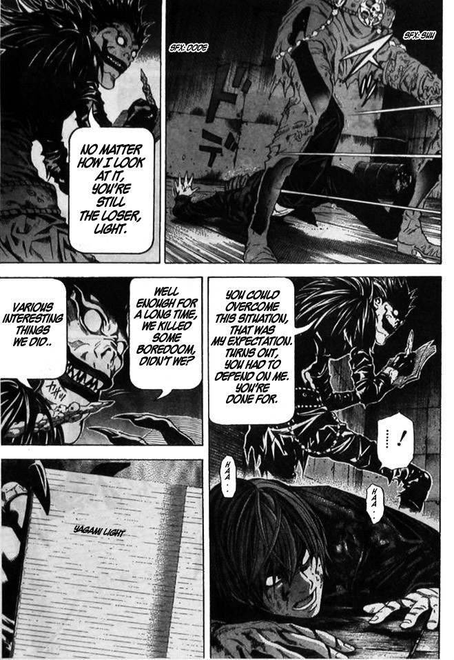 Death Note chapter 107 page 10