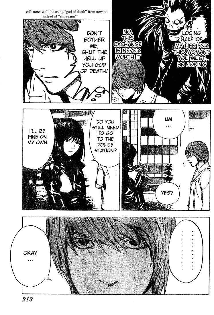 Death Note chapter 13 page 13