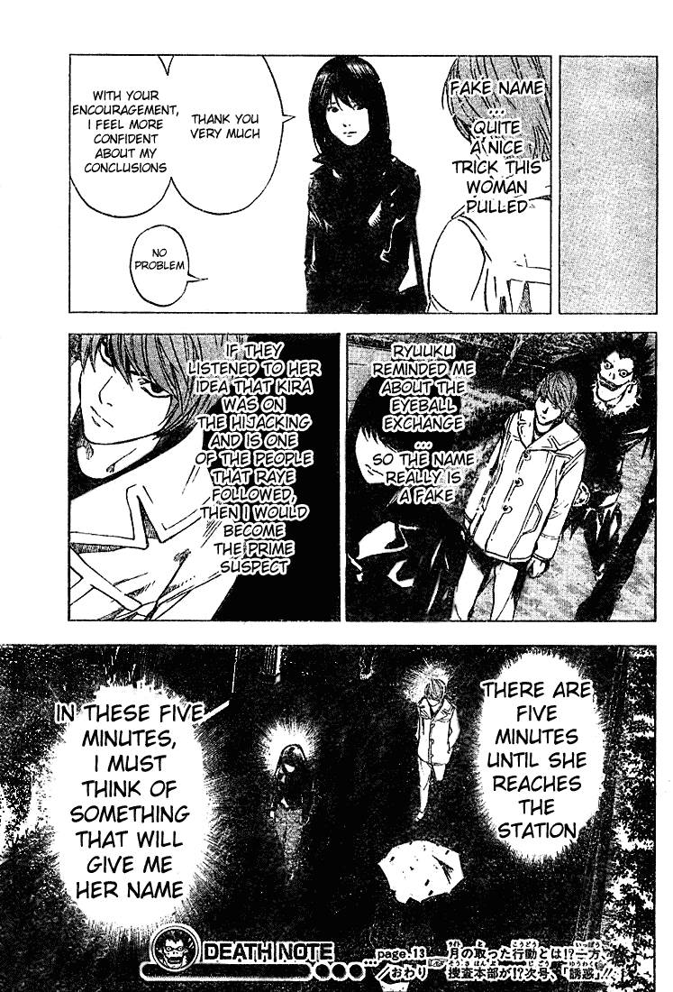 Death Note chapter 13 page 19