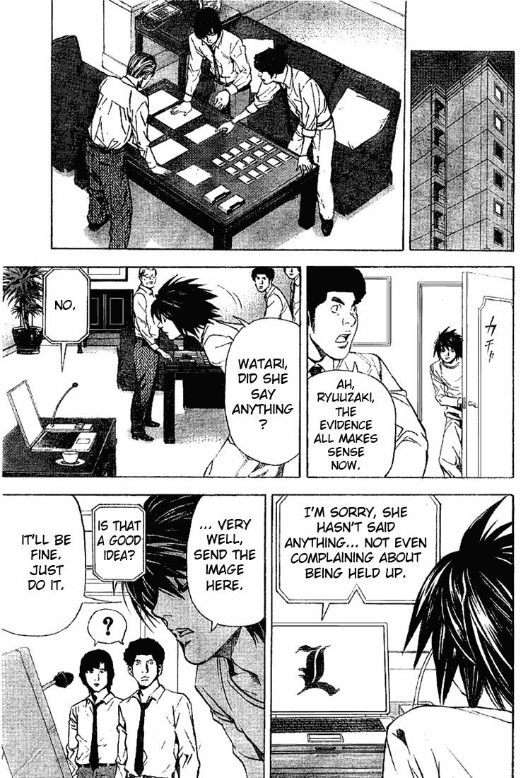 Death Note chapter 33 page 8