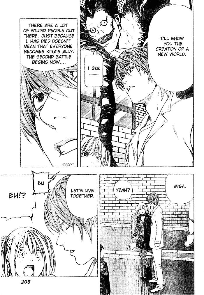 Death Note chapter 59 page 15