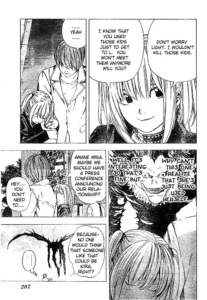 Death Note chapter 59 page 17