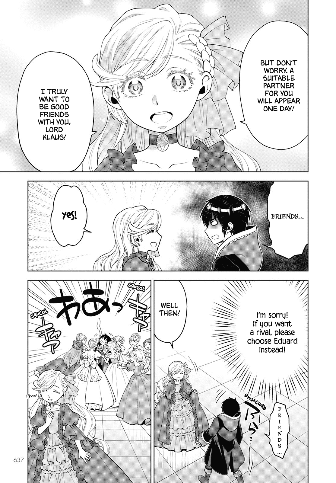 Deathbound Duke's Daughter and Seven Noblemen chapter 16 page 11