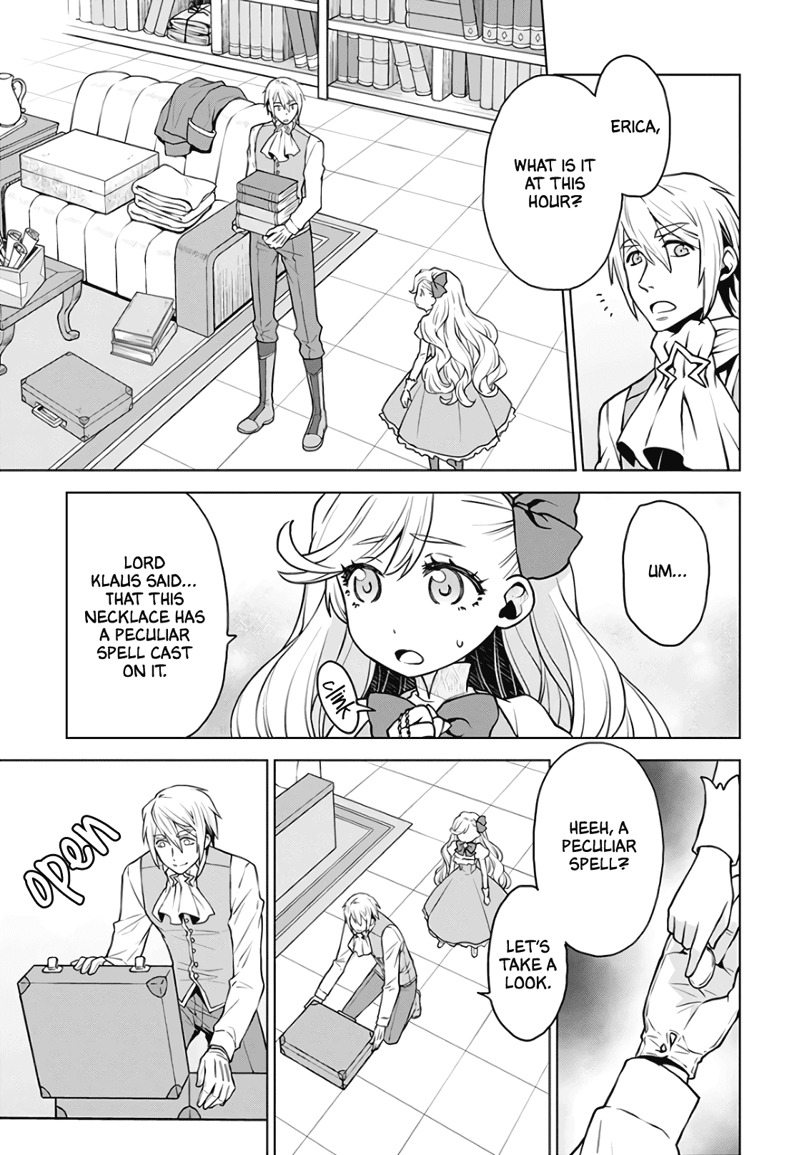 Shiniyasui Koushaku Reijou to Shichinin no Kikoushi chapter 2 page 19
