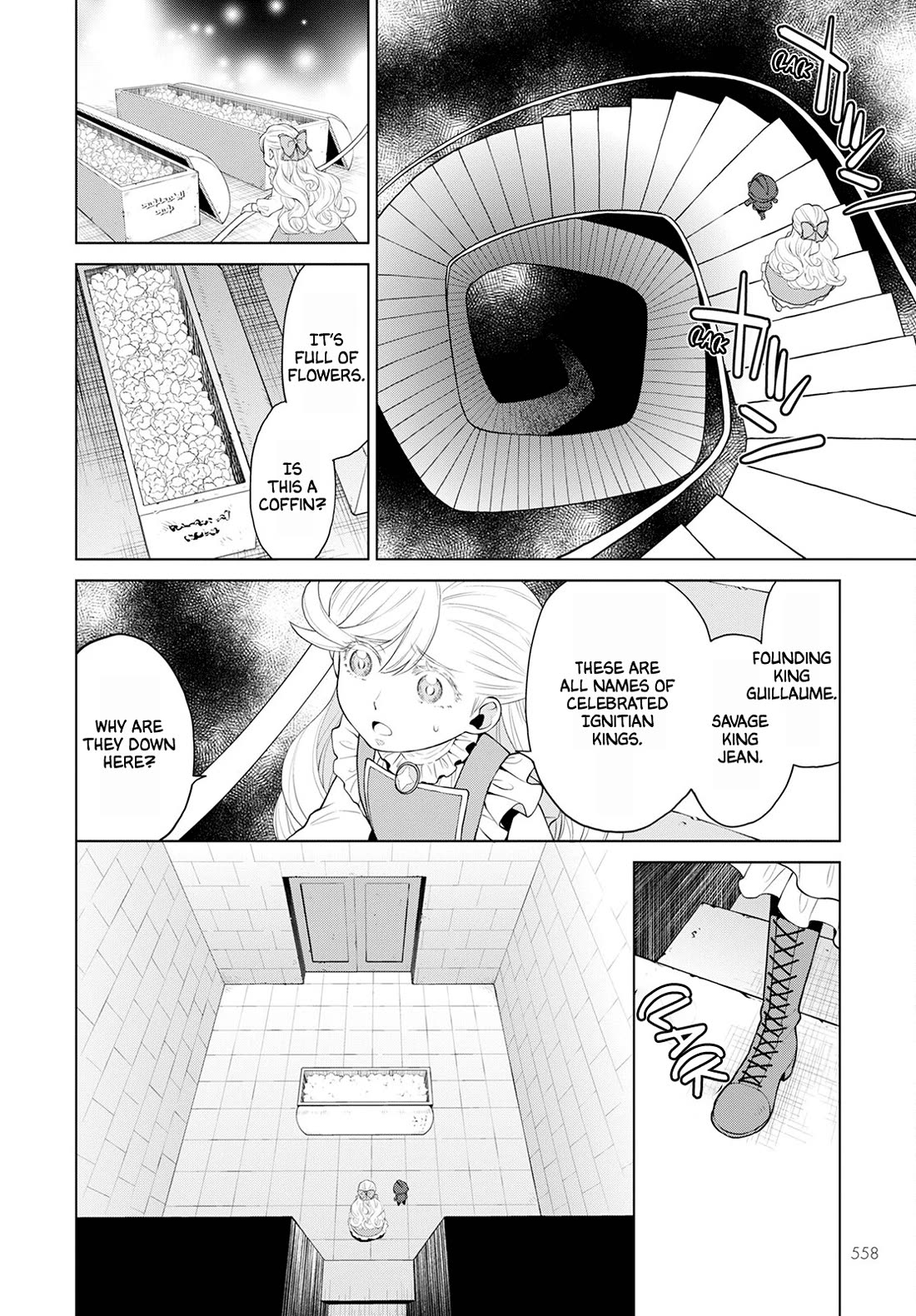 Deathbound Duke's Daughter and Seven Noblemen chapter 23 page 12