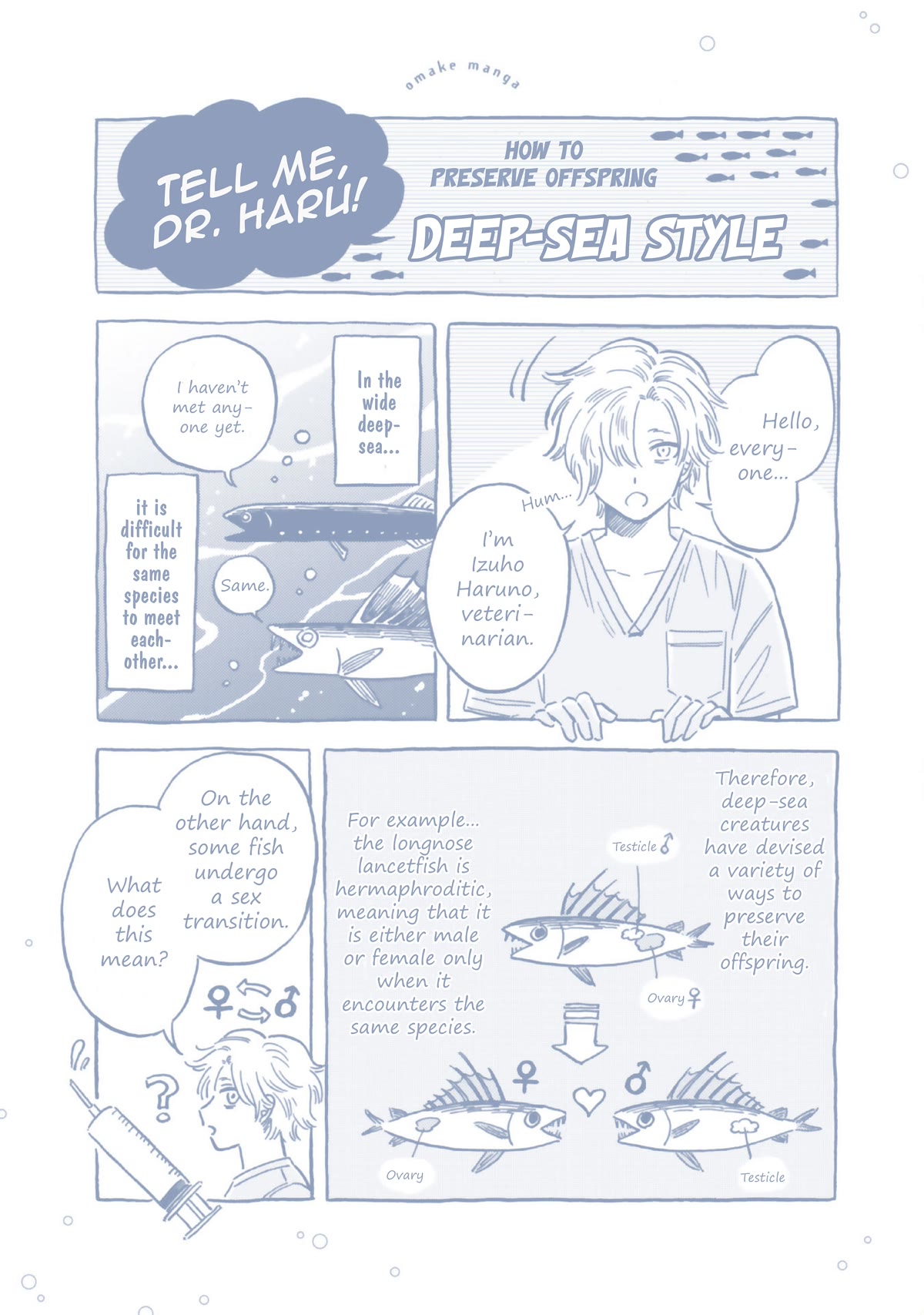 Deep Sea Aquarium Magmell chapter 37.5 page 1