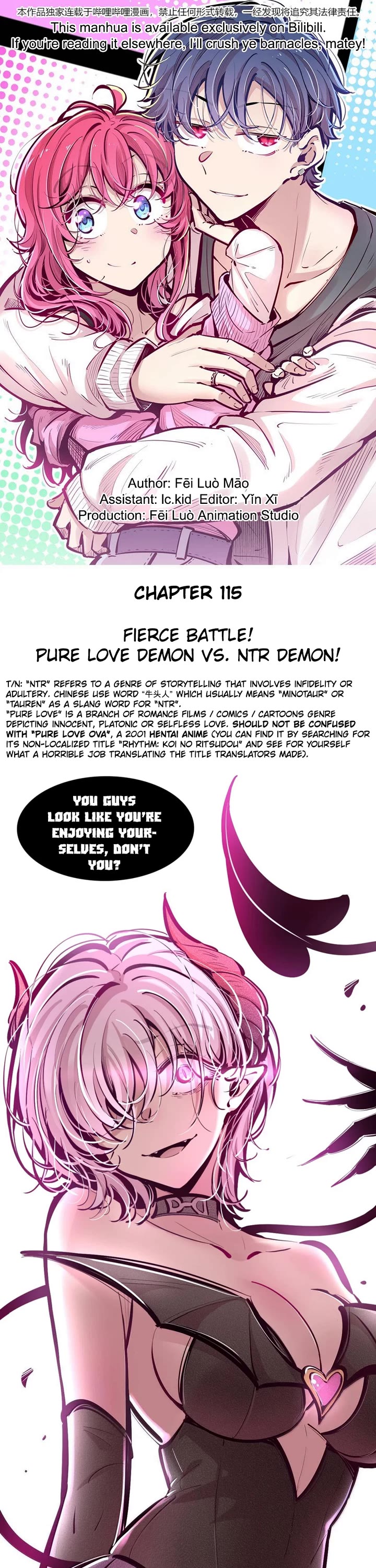 Demon X Angel, Can't Get Along! chapter 115 page 1