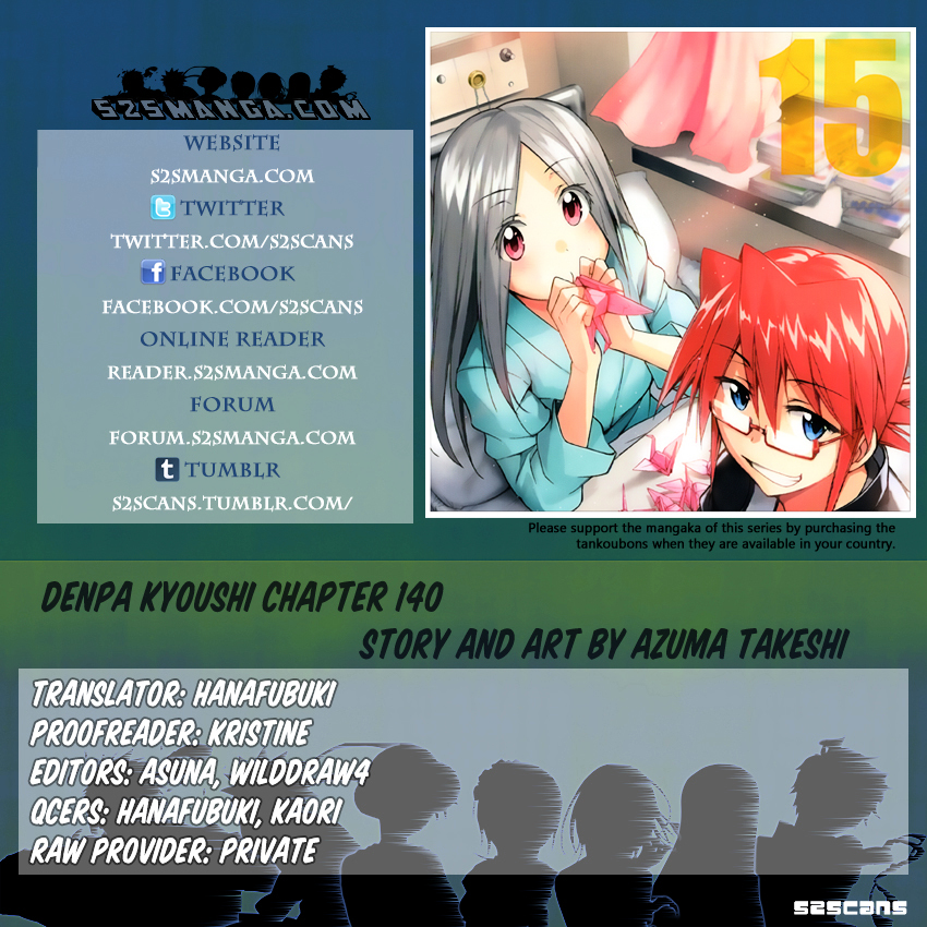 Denpa Kyoushi chapter 140 page 1