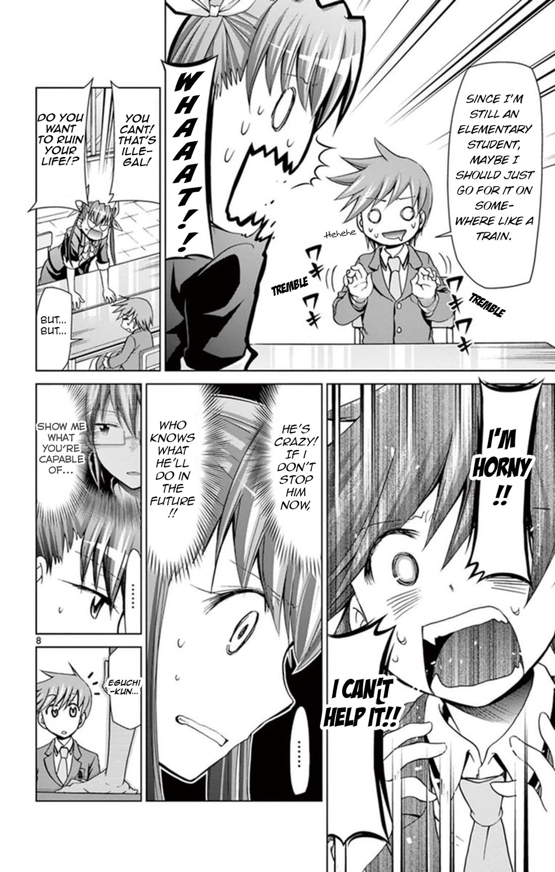 Denpa Kyoushi chapter 154 page 8