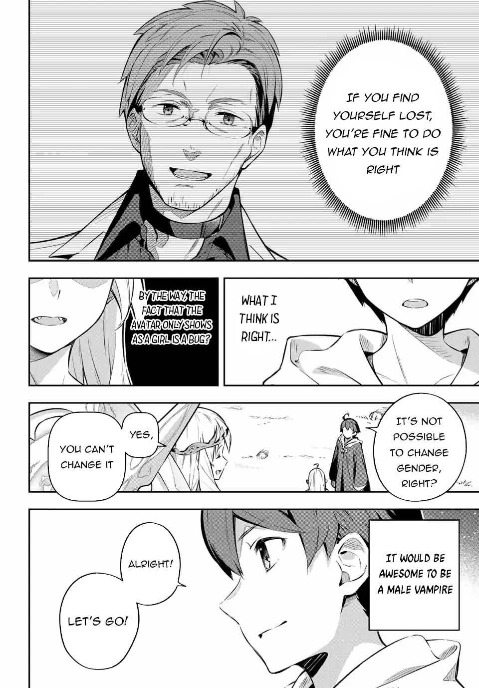 Destiny Unchain Online ~Kyuuketsu-ki Shoujo to natte, Yagate『Aka no Maou』to Yobareru You ni Narimashita~ chapter 1 page 34