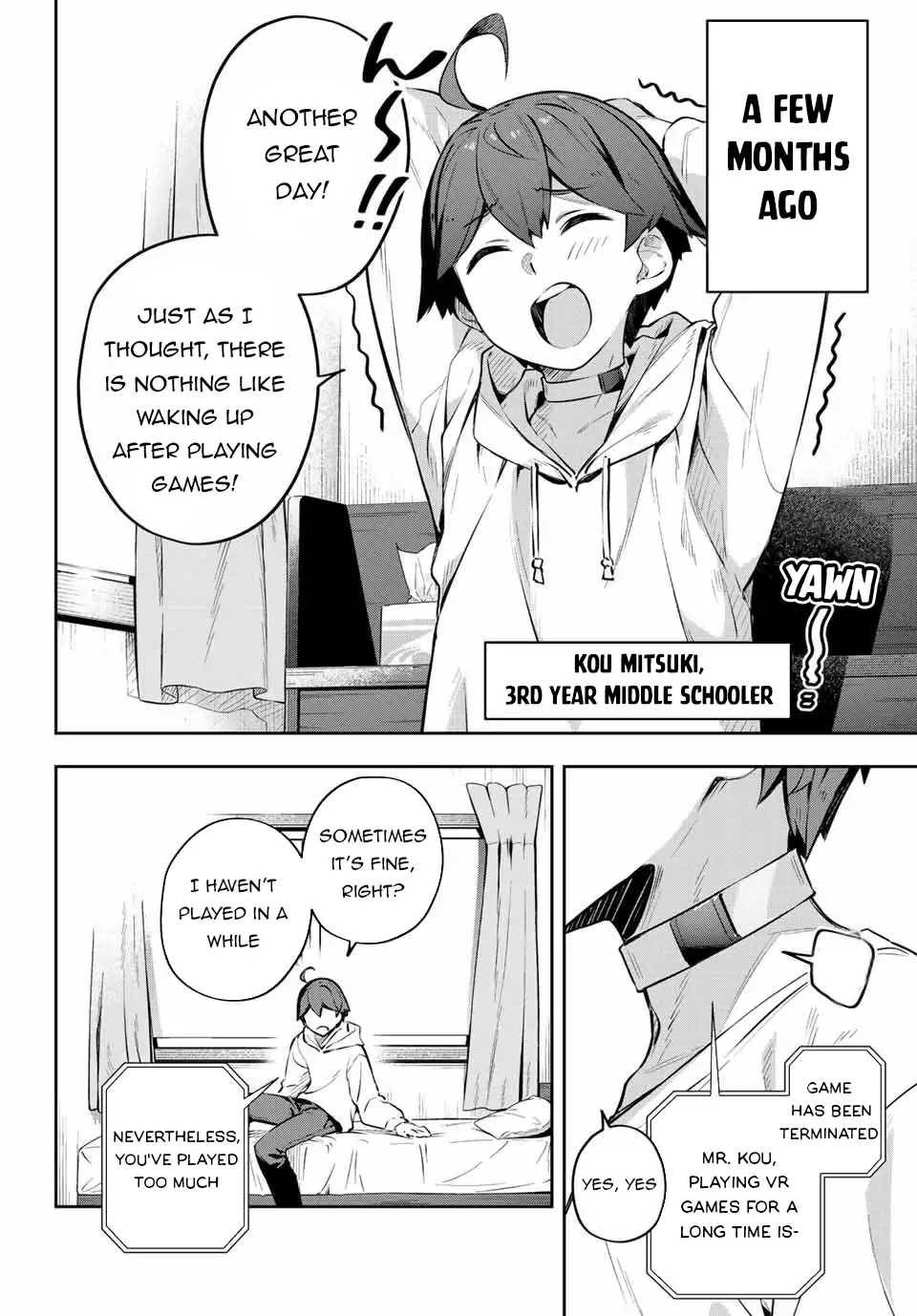 Destiny Unchain Online ~Kyuuketsu-ki Shoujo to natte, Yagate『Aka no Maou』to Yobareru You ni Narimashita~ chapter 1 page 7