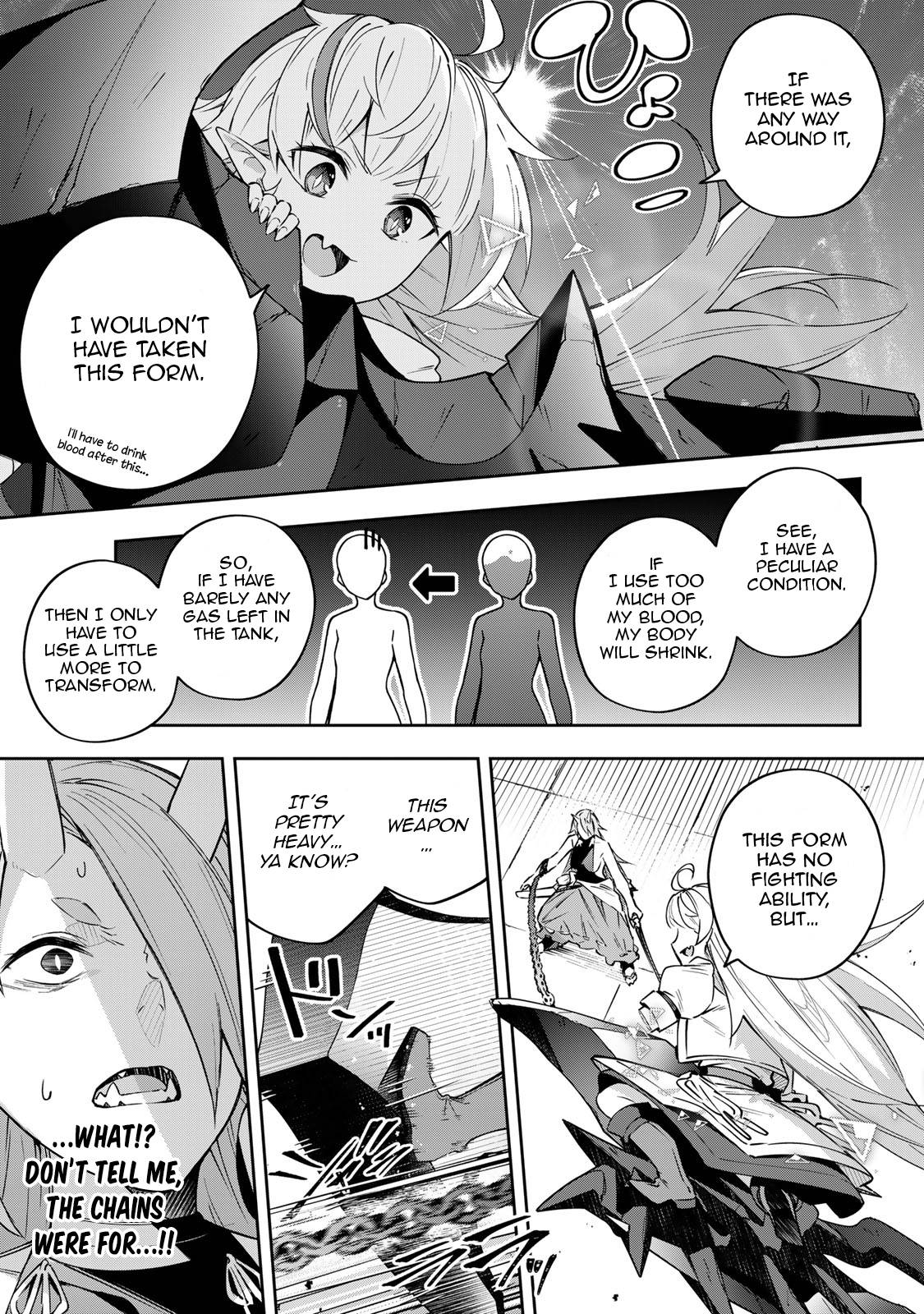 Destiny Unchain Online ~Kyuuketsu-ki Shoujo to natte, Yagate『Aka no Maou』to Yobareru You ni Narimashita~ chapter 11 page 14