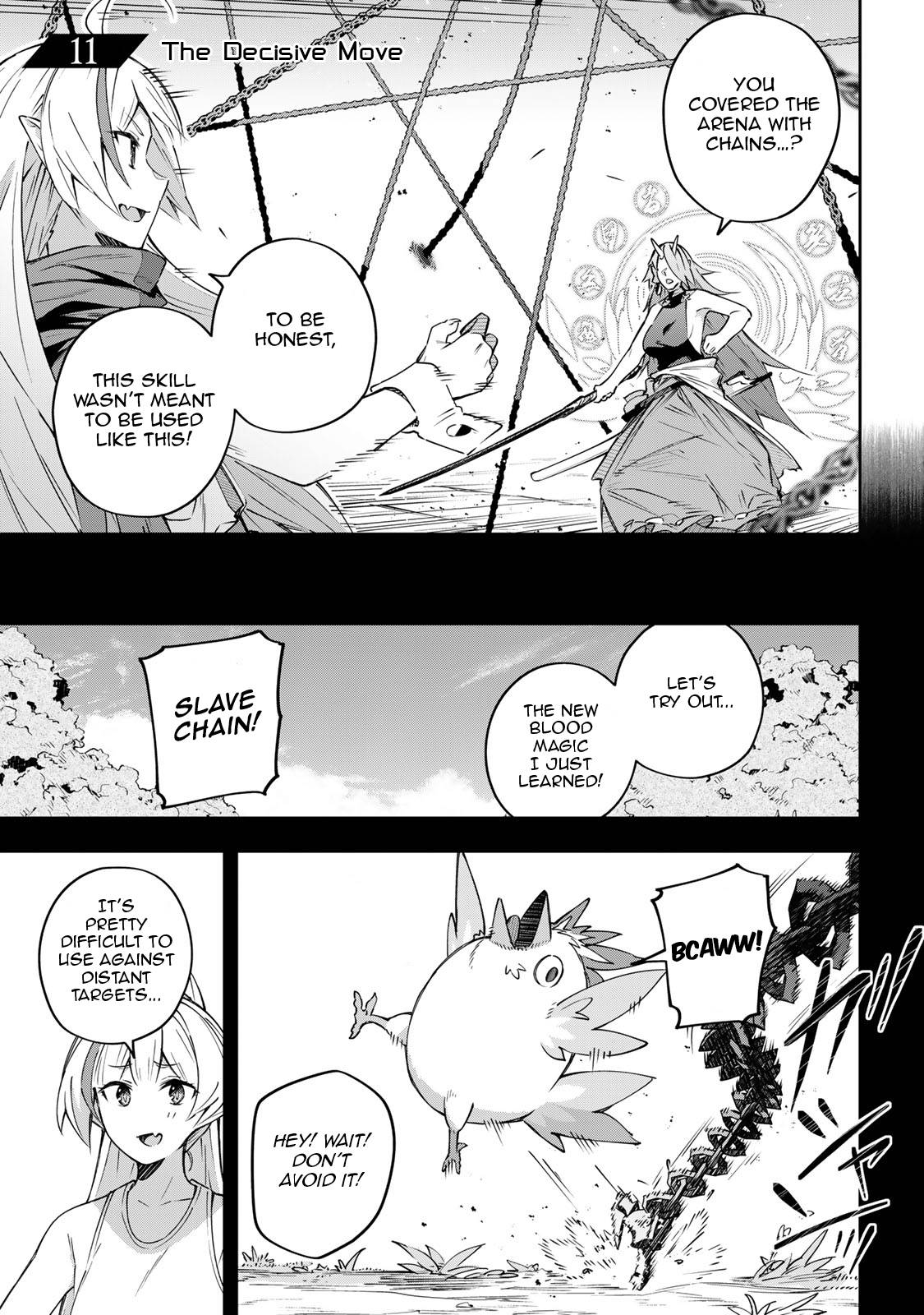 Destiny Unchain Online ~Kyuuketsu-ki Shoujo to natte, Yagate『Aka no Maou』to Yobareru You ni Narimashita~ chapter 11 page 2