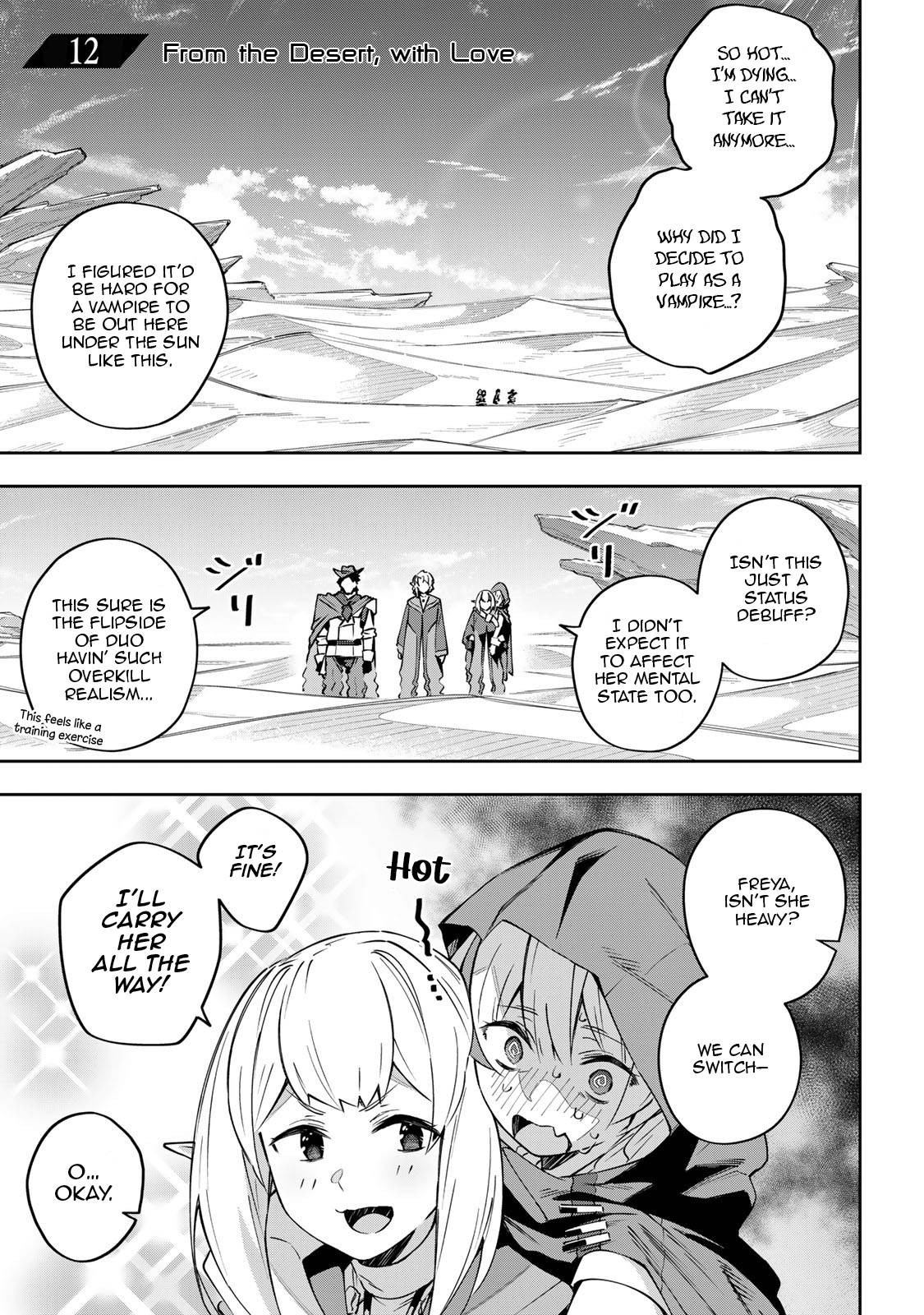 Destiny Unchain Online ~Kyuuketsu-ki Shoujo to natte, Yagate『Aka no Maou』to Yobareru You ni Narimashita~ chapter 12 page 2