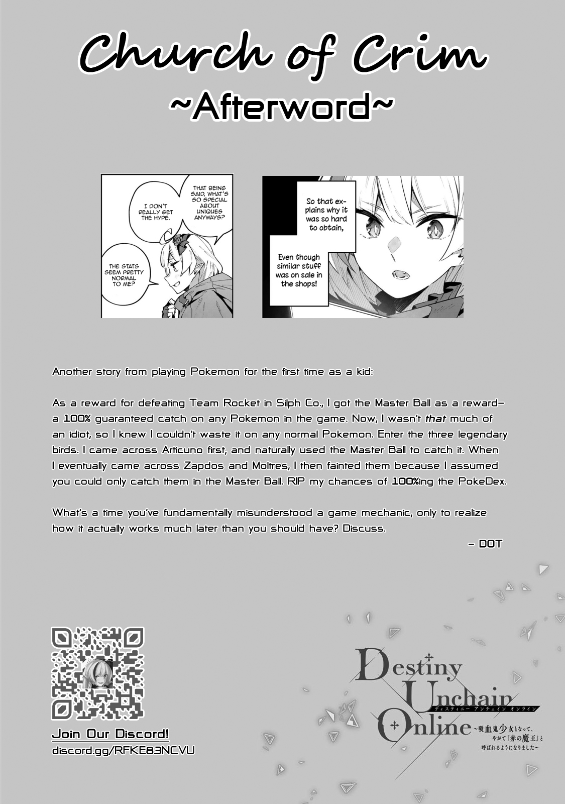 Destiny Unchain Online ~Kyuuketsu-ki Shoujo to natte, Yagate『Aka no Maou』to Yobareru You ni Narimashita~ chapter 48 page 20