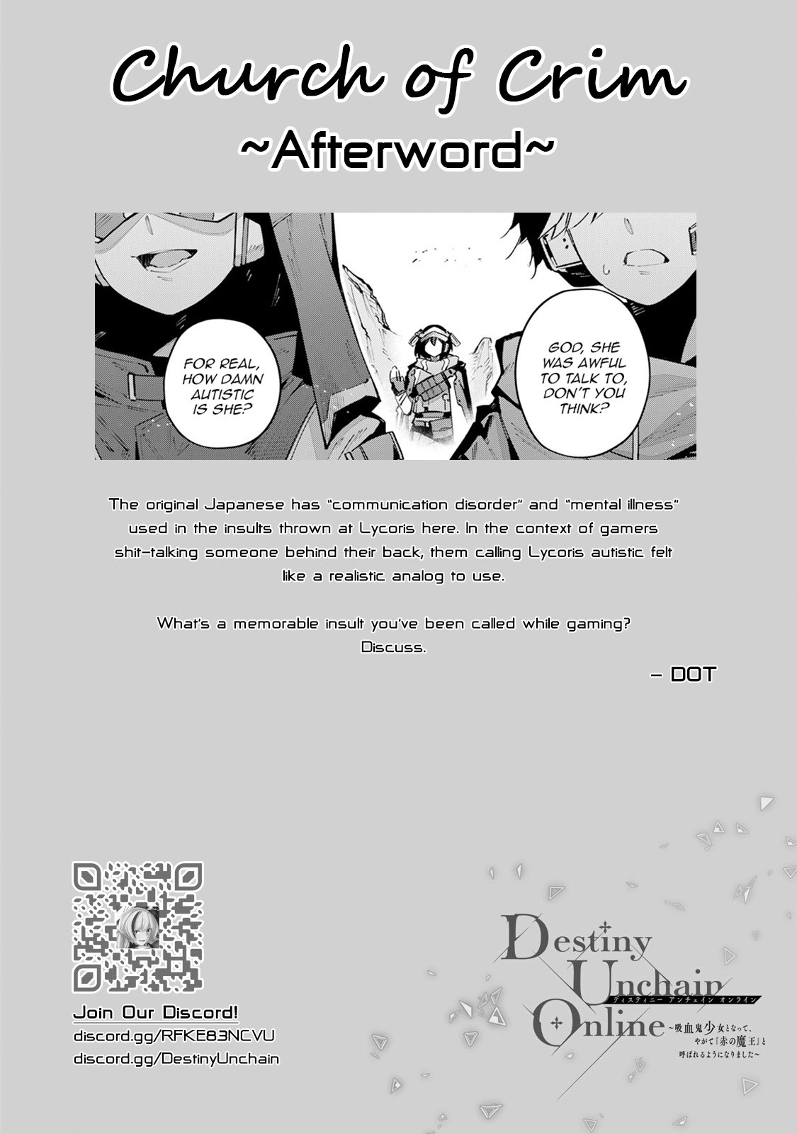 Destiny Unchain Online ~Kyuuketsu-ki Shoujo to natte, Yagate『Aka no Maou』to Yobareru You ni Narimashita~ chapter 53 page 13