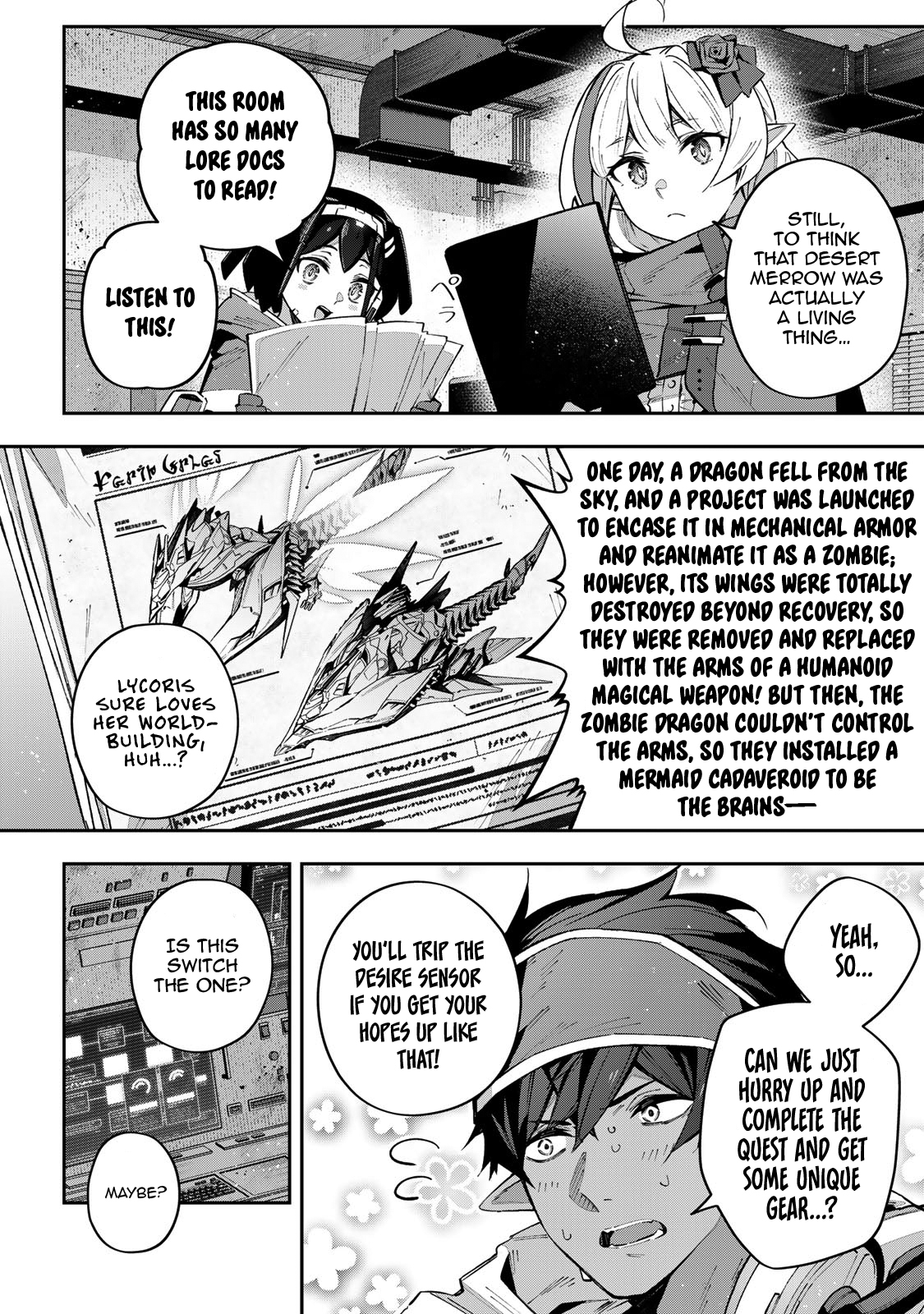 Destiny Unchain Online ~Kyuuketsu-ki Shoujo to natte, Yagate『Aka no Maou』to Yobareru You ni Narimashita~ chapter 59 page 3