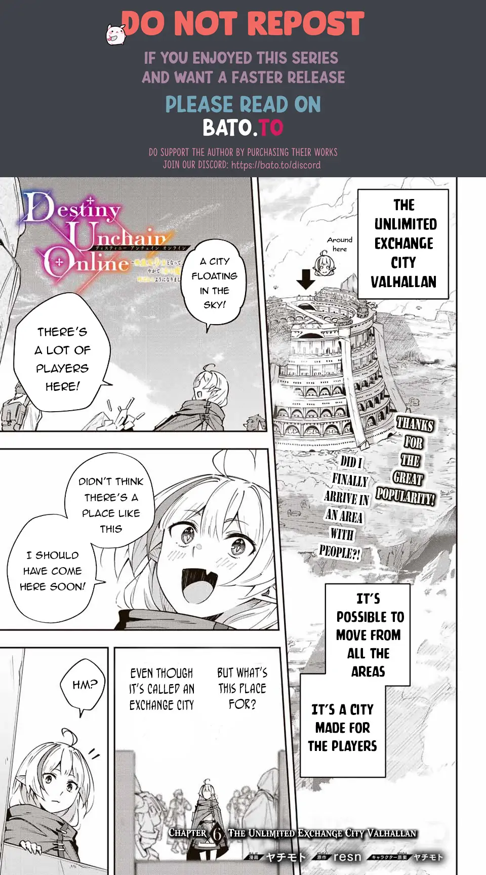 Destiny Unchain Online ~Kyuuketsu-ki Shoujo to natte, Yagate『Aka no Maou』to Yobareru You ni Narimashita~ chapter 6 page 1