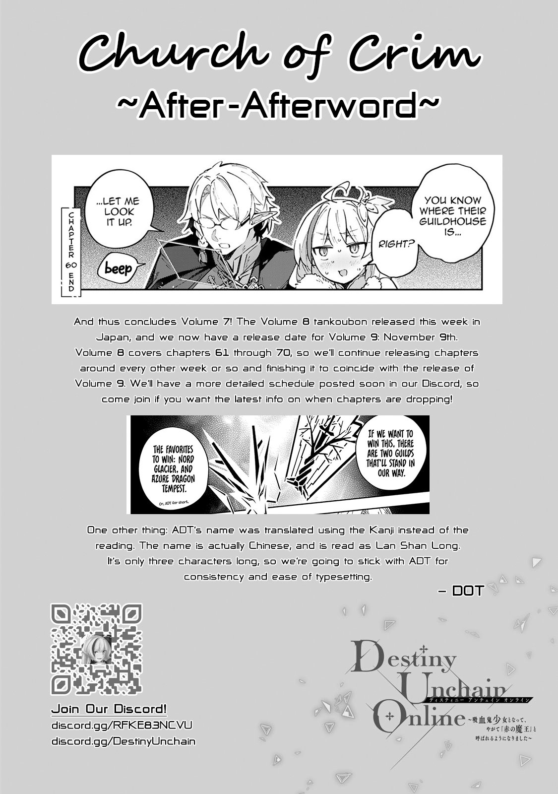 Destiny Unchain Online ~Kyuuketsu-ki Shoujo to natte, Yagate『Aka no Maou』to Yobareru You ni Narimashita~ chapter 60 page 18