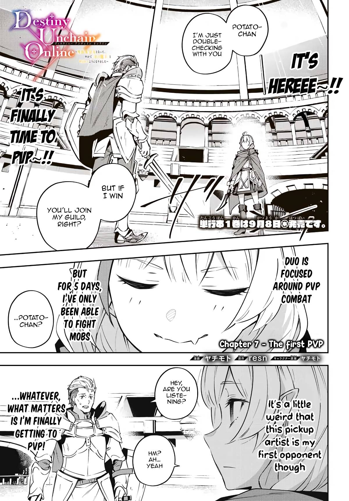 Destiny Unchain Online ~Kyuuketsu-ki Shoujo to natte, Yagate『Aka no Maou』to Yobareru You ni Narimashita~ chapter 7 page 2