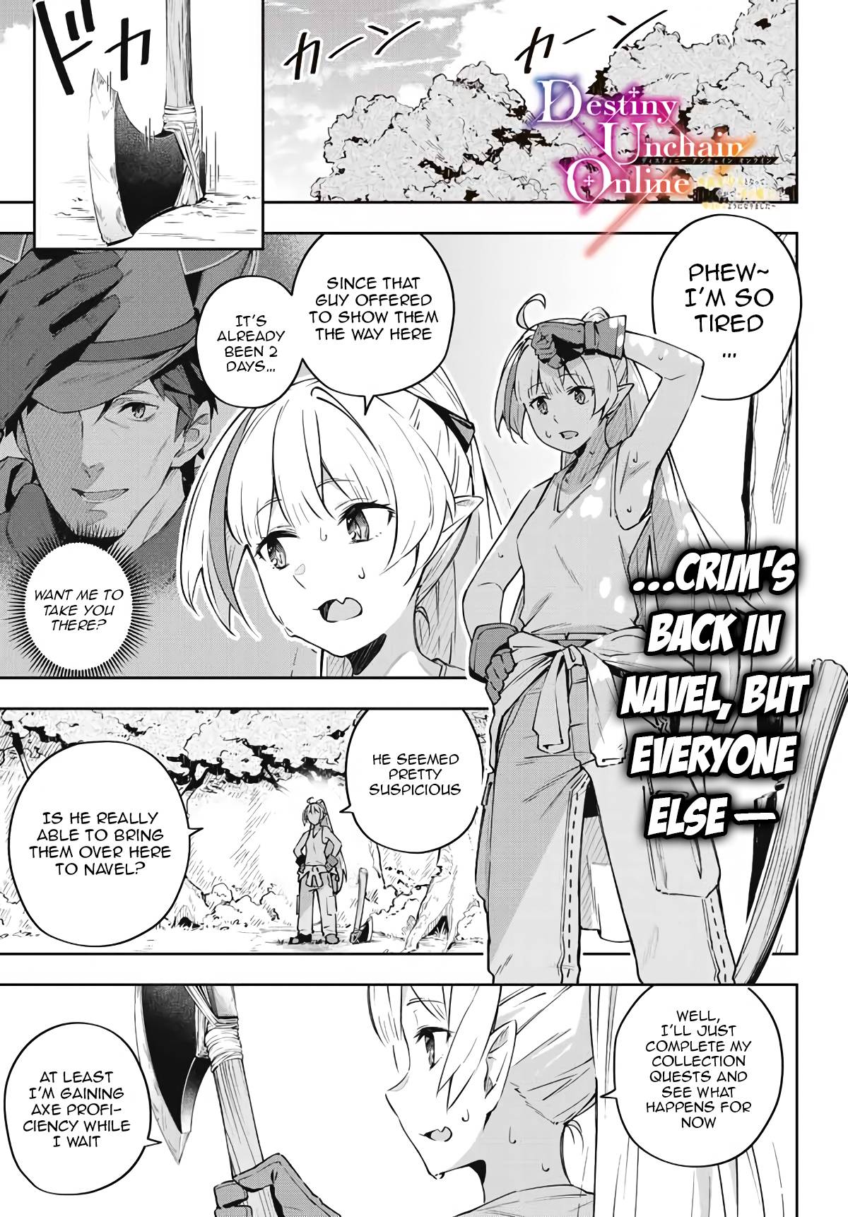 Destiny Unchain Online ~Kyuuketsu-ki Shoujo to natte, Yagate『Aka no Maou』to Yobareru You ni Narimashita~ chapter 8 page 2