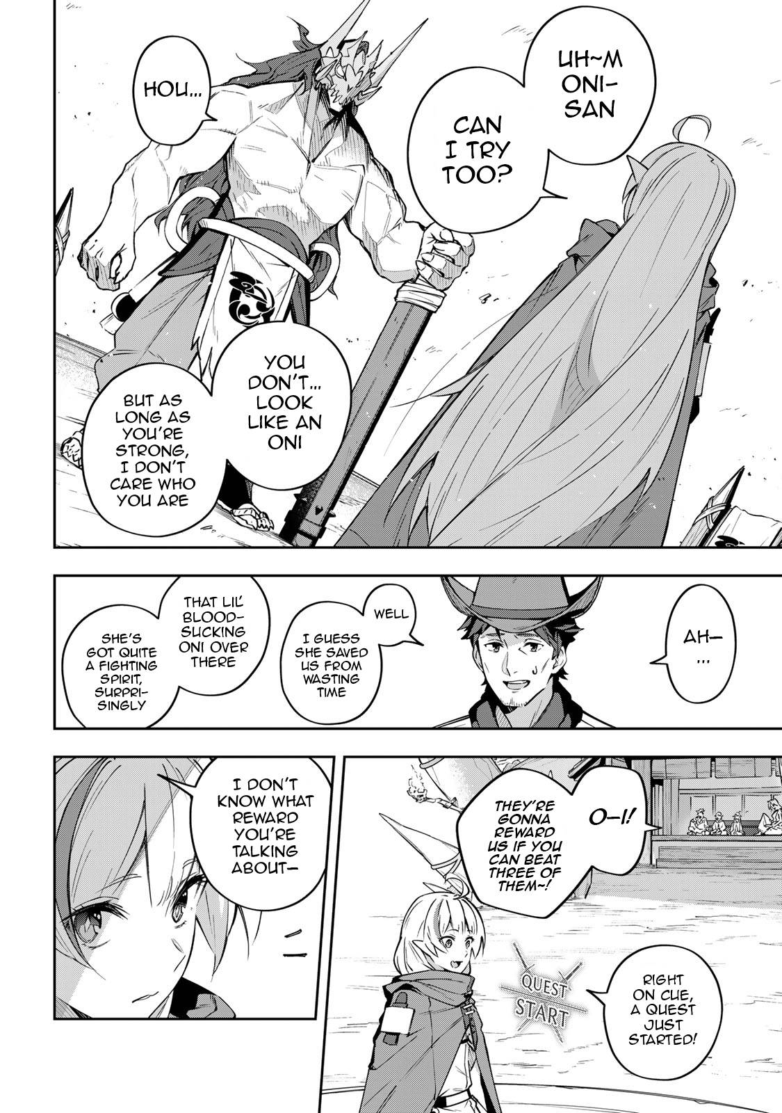 Destiny Unchain Online ~Kyuuketsu-ki Shoujo to natte, Yagate『Aka no Maou』to Yobareru You ni Narimashita~ chapter 9 page 12