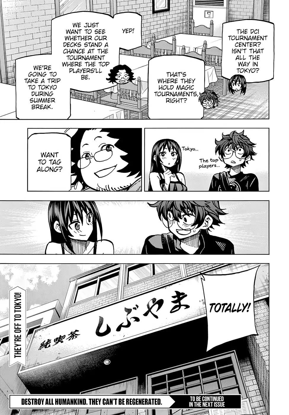 Destroy All Humanity. It Can’t Be Regenerated. chapter 4 page 40