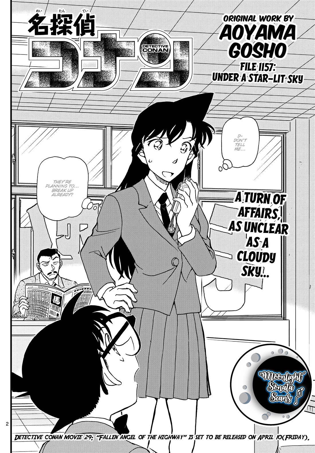 Detective Conan chapter 1157 page 2