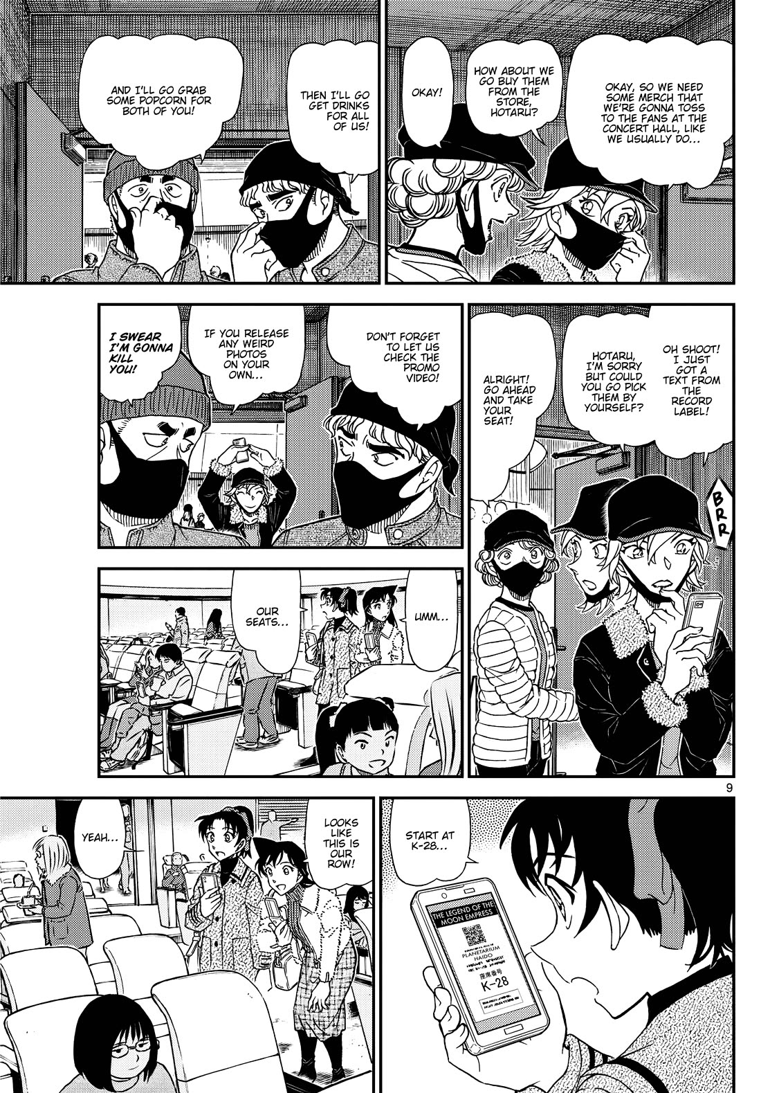 Detective Conan chapter 1157 page 9